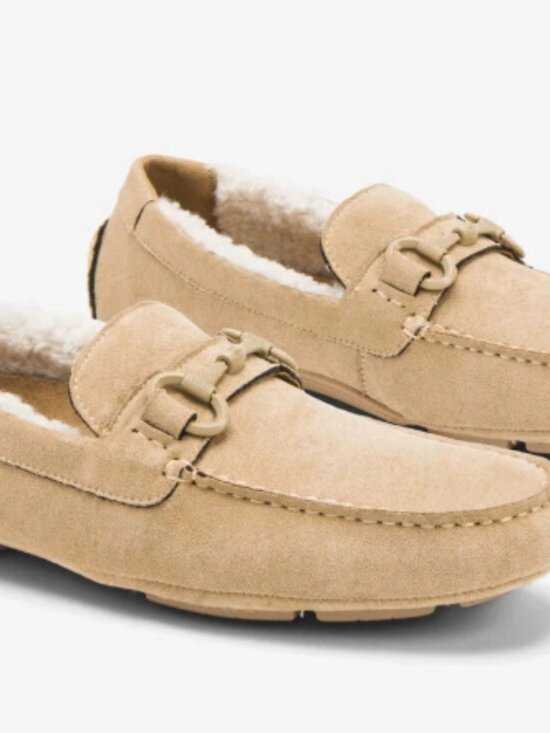 Kenneth Cole Reaction Dawson Bit Driver Loafers – Camel | Men’s Size 9 | NIB - Picture 2 of 12